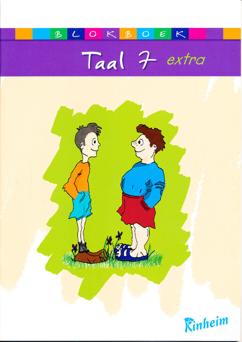 Kinheim Blokboek Taal 7 extra (per stuk)