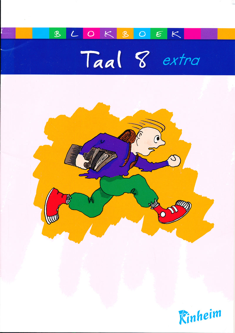 Kinheim Blokboek Taal 8 extra (per stuk)