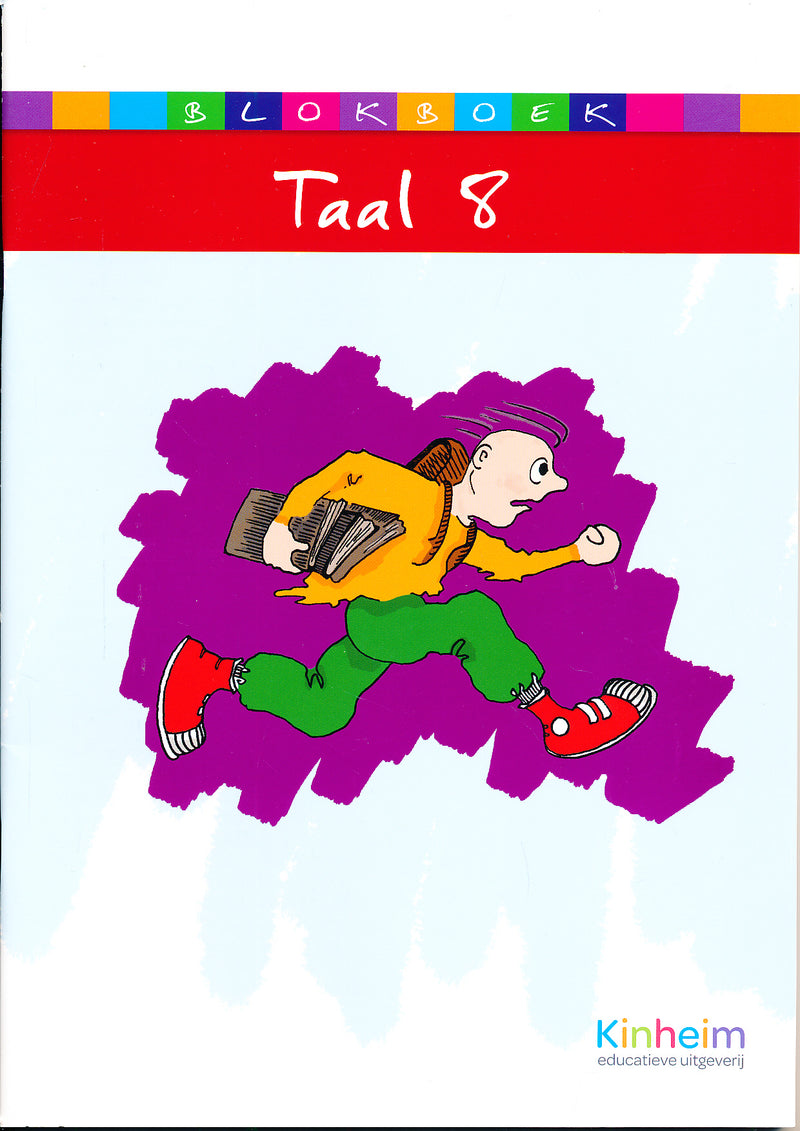 Kinheim Blokboek Taal 8 (per stuk) 97890605233353