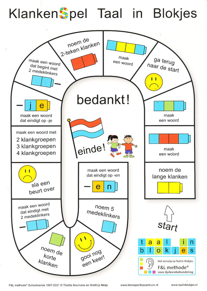 Taal in Blokjes Klankenspel (zie omschrijving)