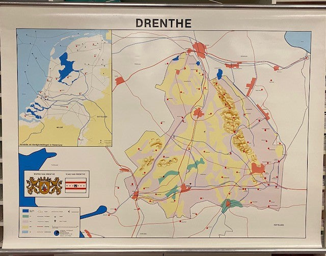 Klassikale kaart Drenthe