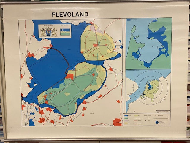 Klassikale kaart Flevoland