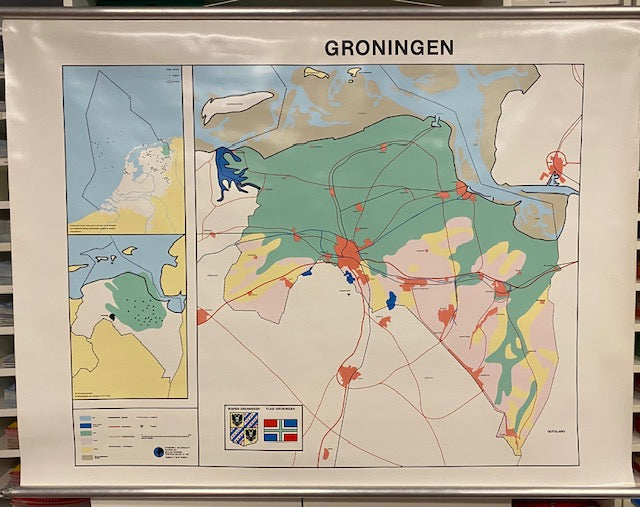 Klassikale kaart Groningen