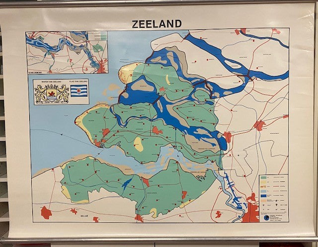 Klassikale kaart Zeeland