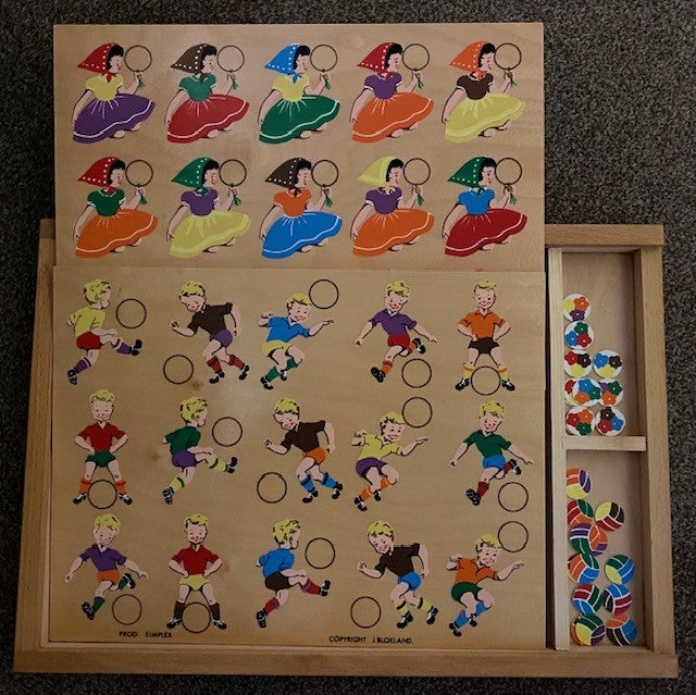 Kleuren lotto (zie afbeelding)