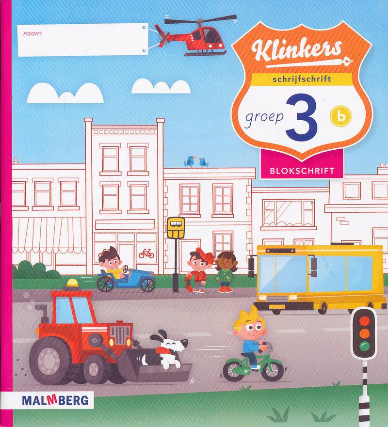 Klinkers schrijfschrift Blokschrift 3B (per stuk)