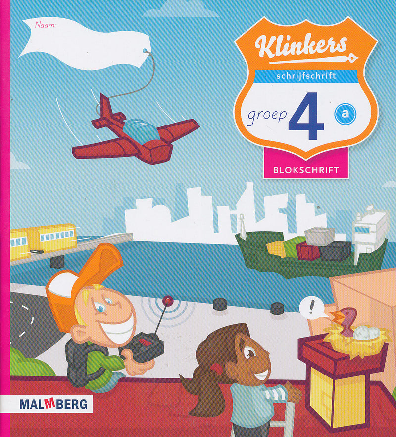 Klinkers schrijfschrift Blokschrift 4A (per stuk)