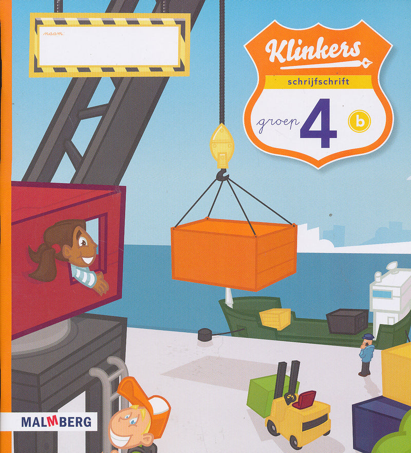 Klinkers schrijfschrift Verbonden schrift 4B (per stuk)