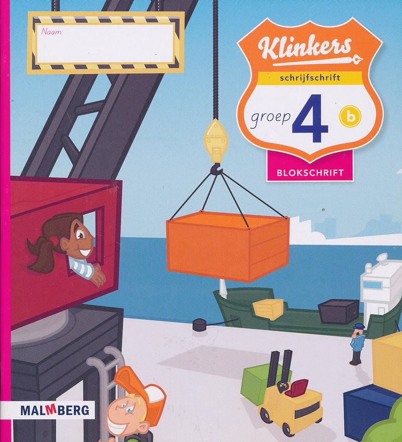 Klinkers schrijfschrift Blokschrift 4B (per stuk)