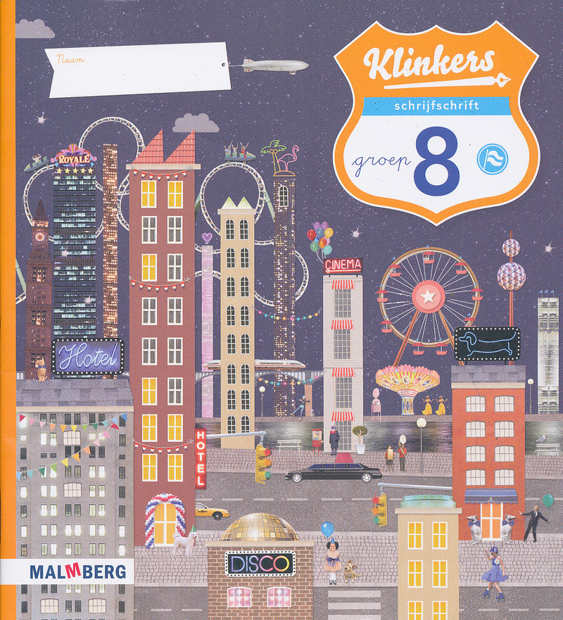 Klinkers schrijfschrift Verbonden schrift groep 8 (per stuk)