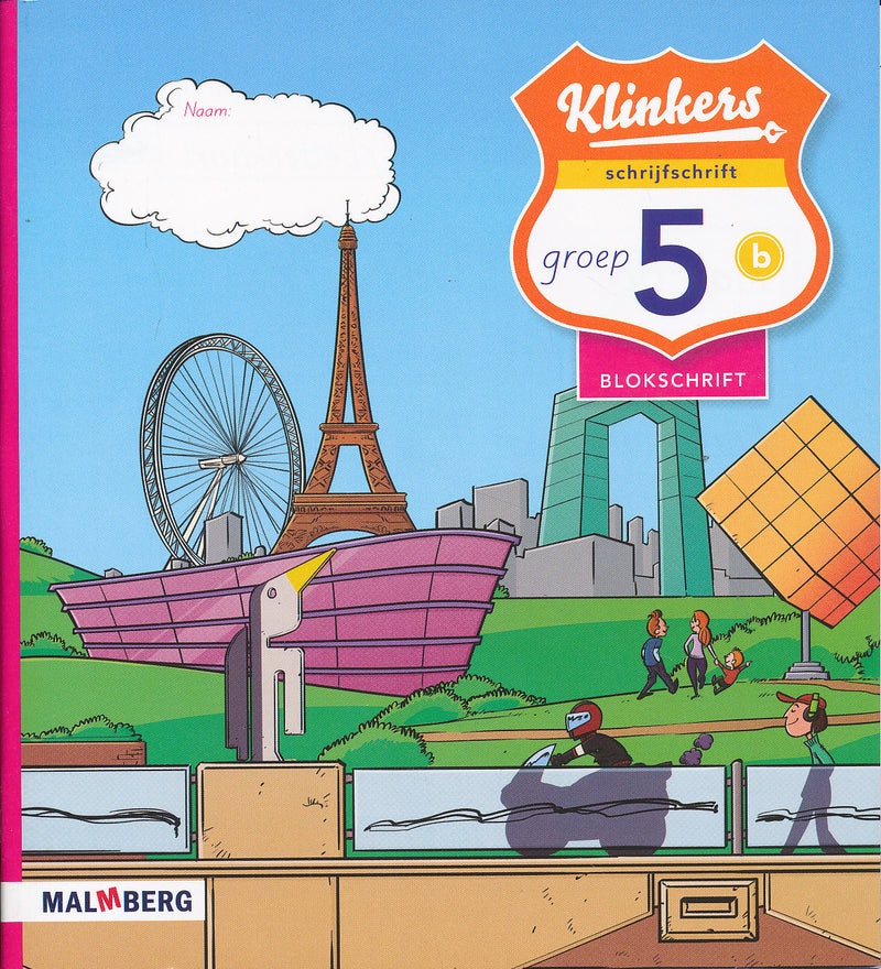 Klinkers schrijfschrift Blokschrift 5B (per stuk)