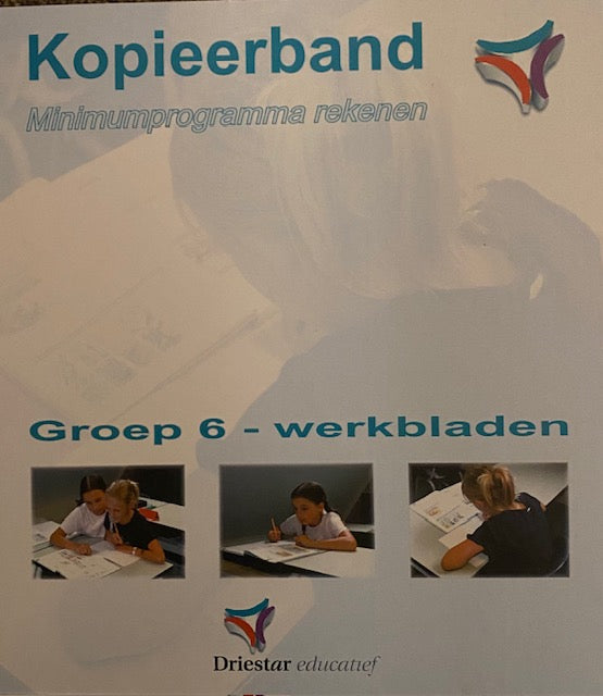 Kopieerband minimumprogramma rekenen werkbladen groep 6