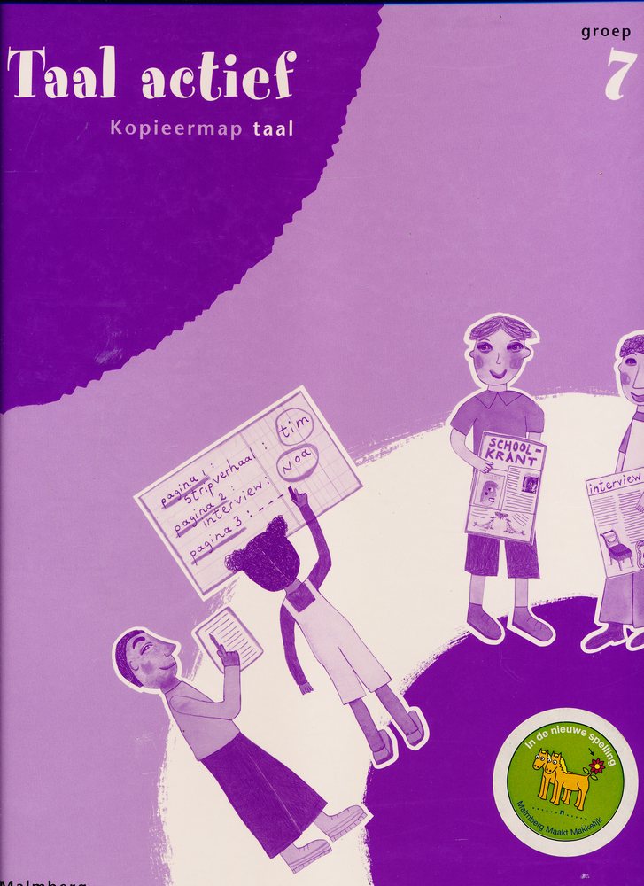 Taal Actief versie 3 Kopieerbladen Taal groep 7