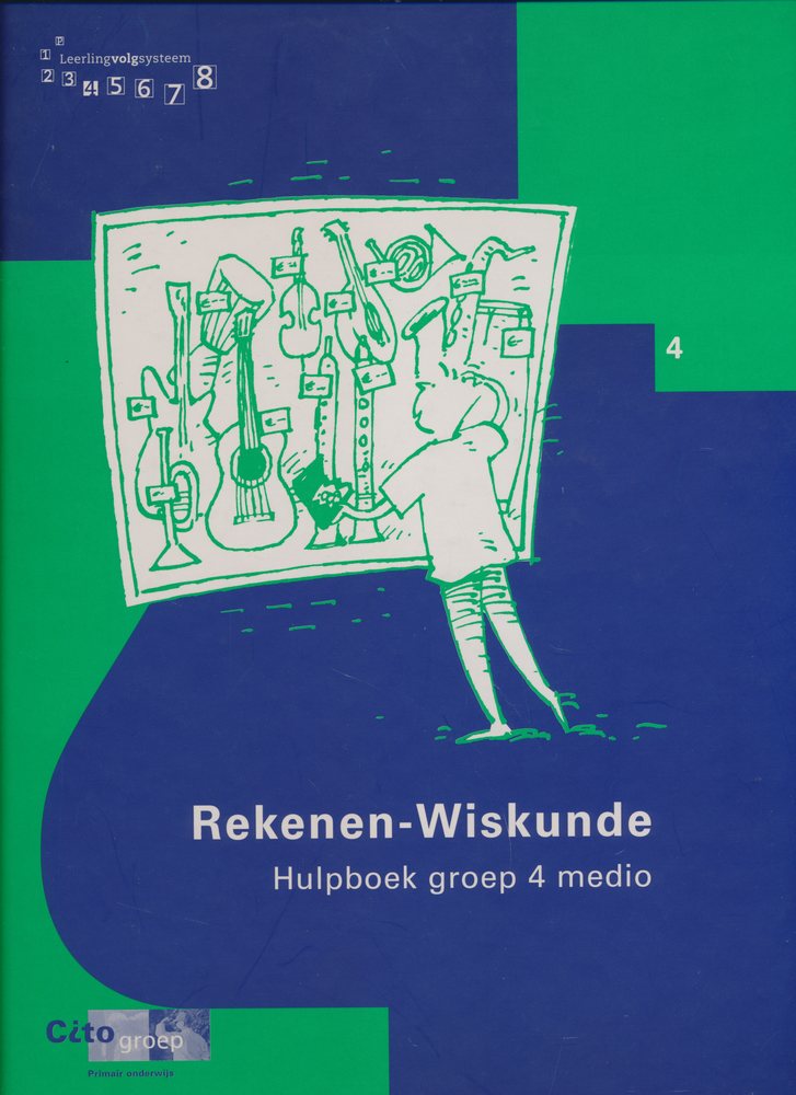 CITO/LOVS Rekenen-Wiskunde hulpboek groep 4 medio