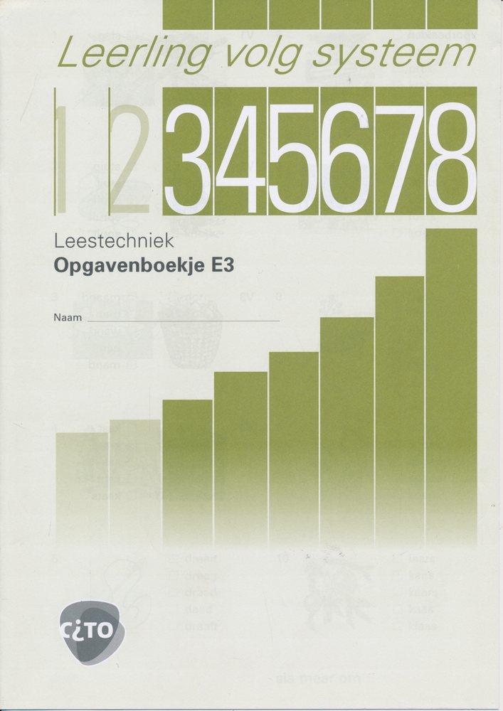 LOVS Leestechniek Opgavenboekje E3 (per stuk)