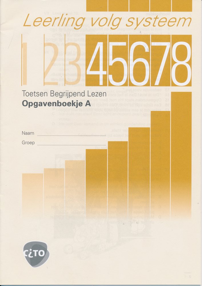 LOVS Toetsen begrijpend lezen Opgavenboekje A (per stuk)