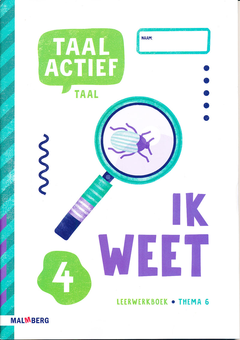 Taal Actief versie 5 Leerwerkboek Taal thema 6 groep 4