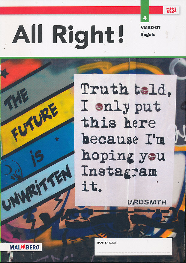 All Right! Leerwerkboek 4 VMBO-GT
