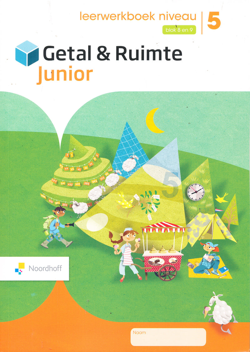 Getal en Ruimte Junior Leerwerkboek NIVEAU blok 8 en 9 groep 5 (per stuk)