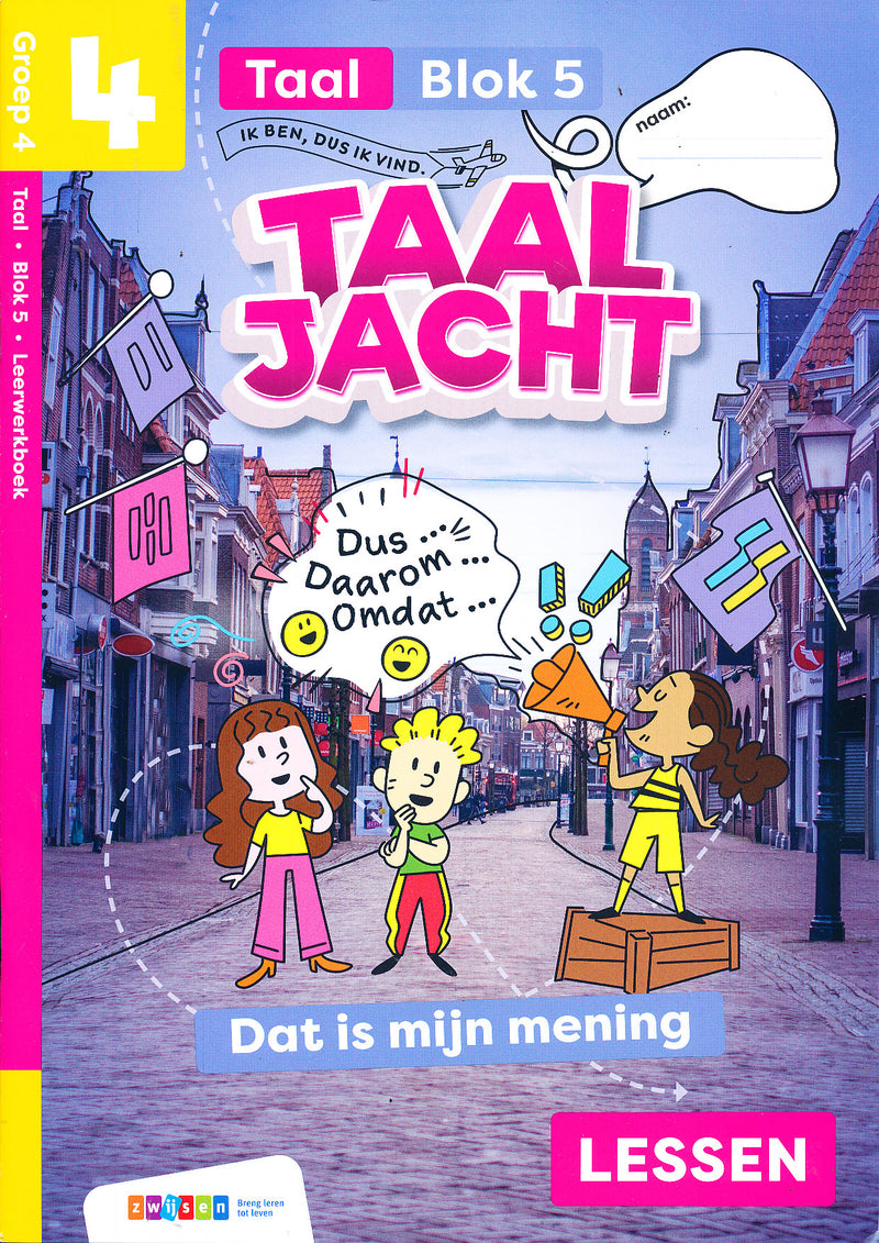 Taaljacht Leerwerkboek Taal Blok 5 groep 4