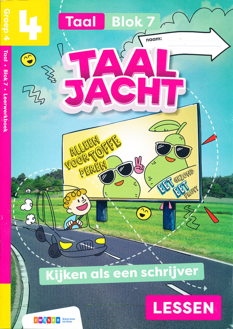Taaljacht Leerwerkboek Taal Blok 7 groep 4
