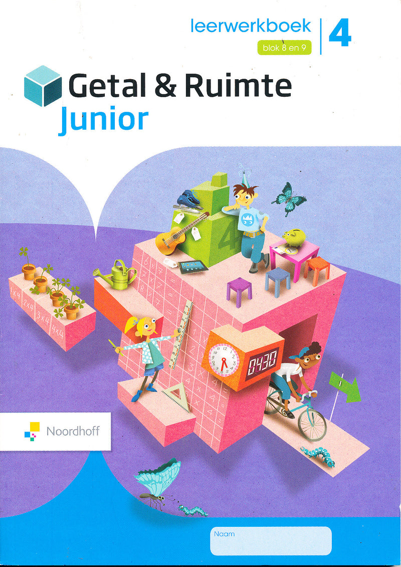 Getal en Ruimte Junior leerwerkboek blok 8 en 9 groep 4 (per stuk)