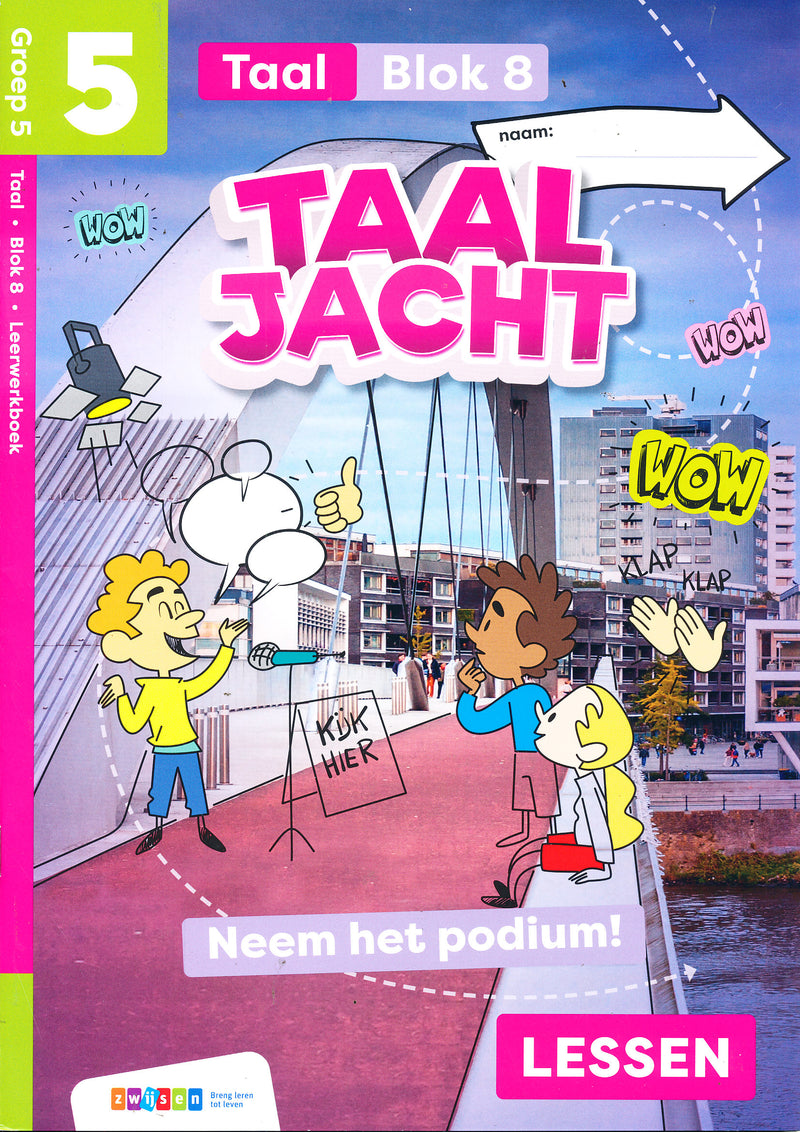 Taaljacht Leerwerkboek Taal Blok 8 groep 5