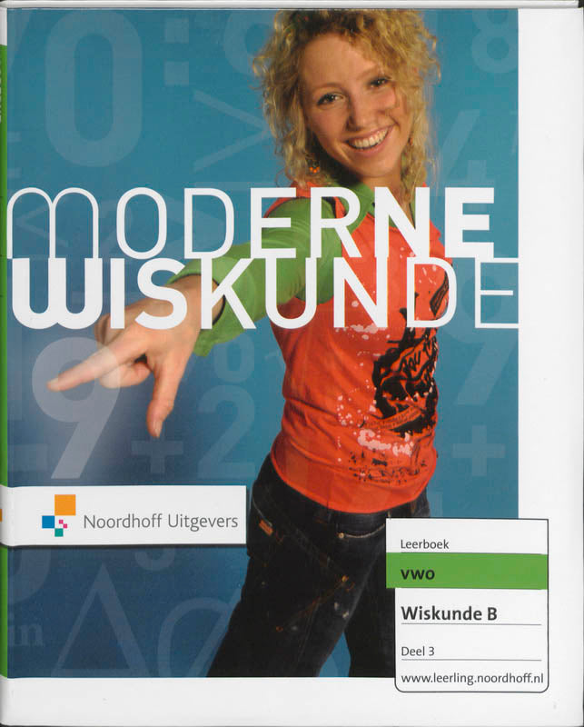 Moderne Wiskunde leerboek VWO B Deel 3 9789001607050