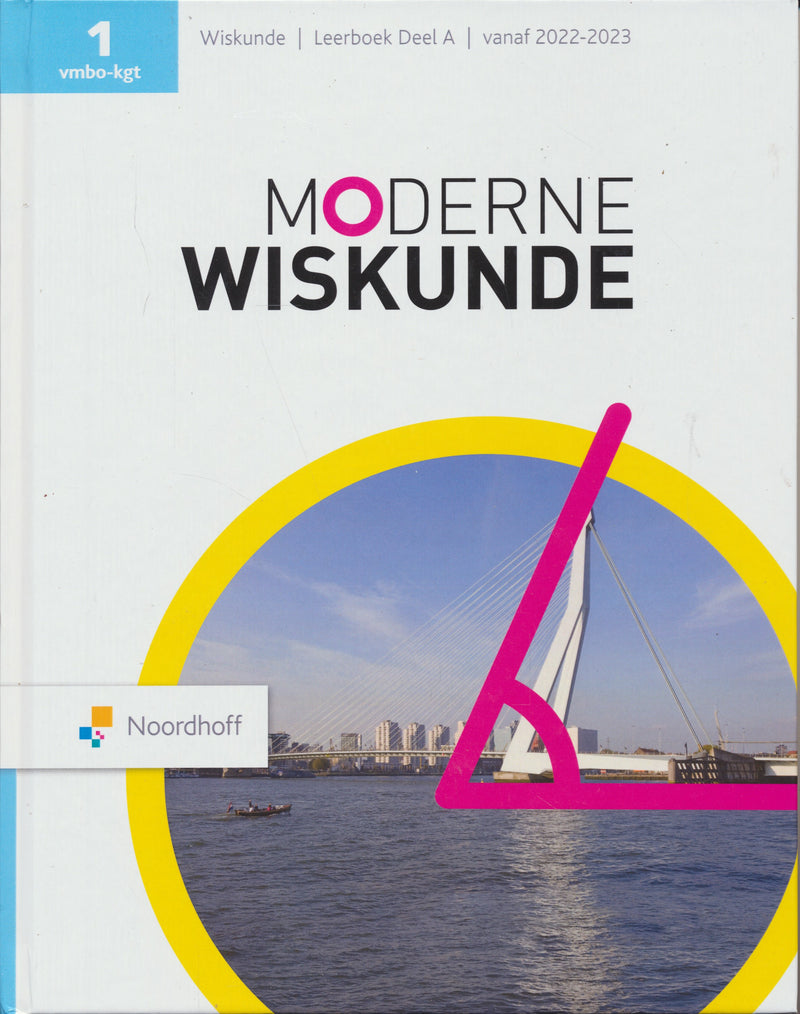 Moderne Wiskunde 13e editie Leerboek VMBO-KGT 1A (ISBN 9789001120443)