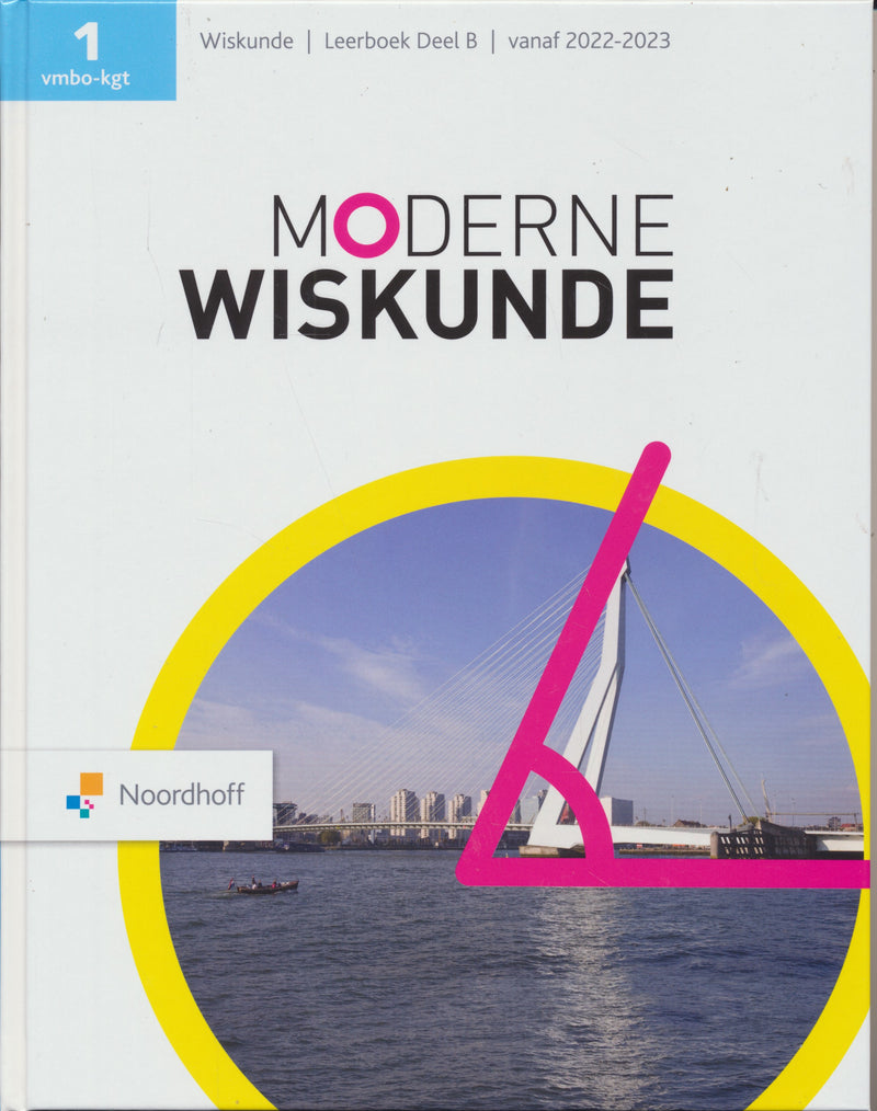 Moderne Wiskunde 13e editie Leerboek VMBO-KGT 1B (ISBN 9789001120450)