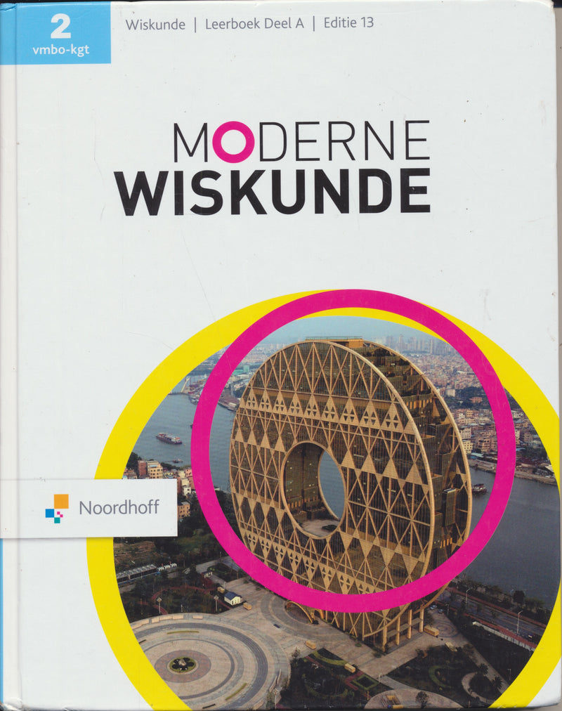 Moderne Wiskunde 13e editie Leerboek 2A VMBO-KGT (ISBN 9789001120702)