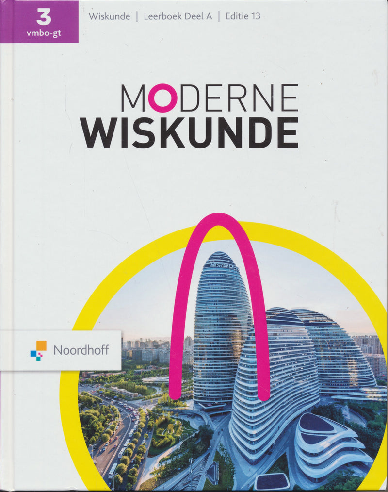 Moderne Wiskunde 13e editie Leerboek VMBO-GT 3A (ISBN 9789001052720)