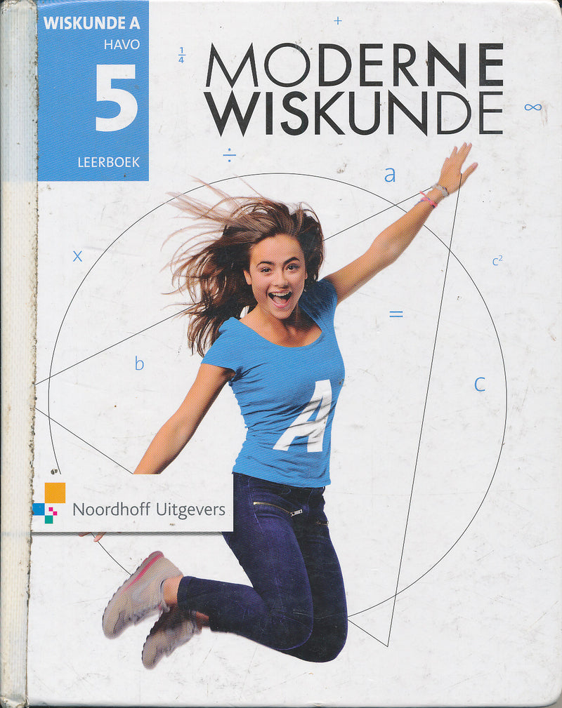 Moderne Wiskunde 11e editie Leerboek 5A HAVO (zie omschrijving)