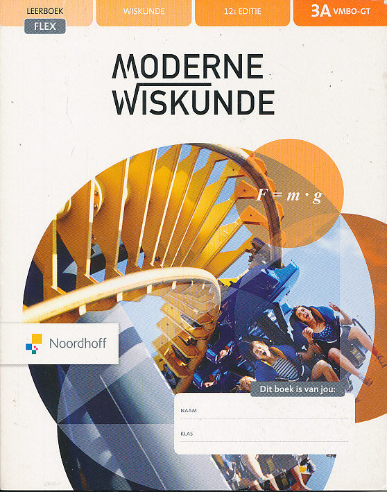 Moderne Wiskunde 12e editie Flex Leerboek deel 3A VMBO-GT