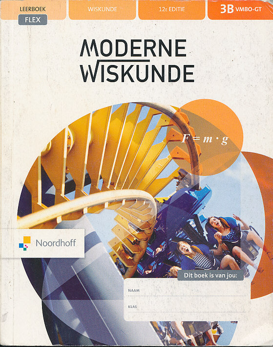 Moderne Wiskunde 12e editie Leerboek Flex deel 3B VMBO-GT