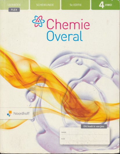 Chemie Overal Scheikunde 5e editie Leerboek Flex 4 VWO