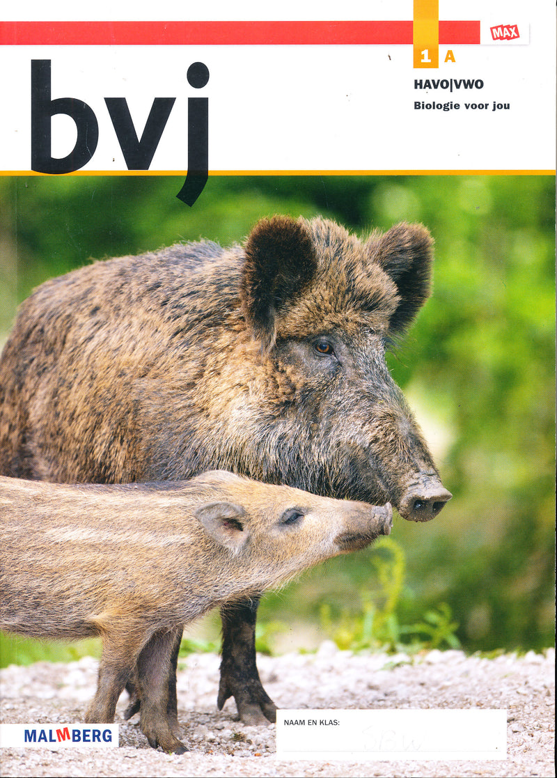 Biologie Voor Jou Leeropdrachtenboek 1A HAVO-VWO