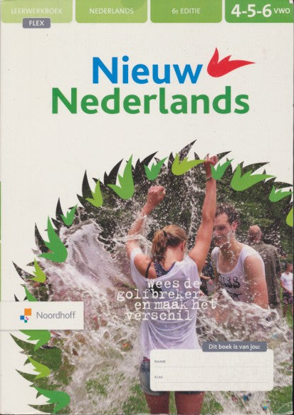 Nieuw Nederlands 6e editie Leerwerkboek Flex 4-5-6 VWO