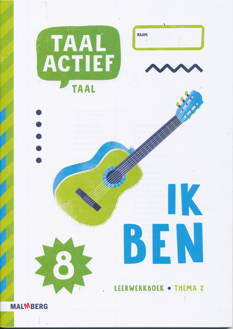 Taal Actief versie 5 Leerwerkboek Taal thema 2 groep 8