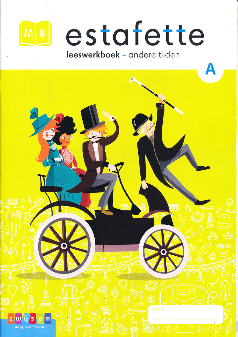 Estafette versie 3 leeswerkboek A M8 (per stuk)