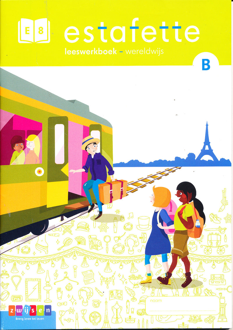 Estafette versie 3 leeswerkboek B E8 (per stuk)
