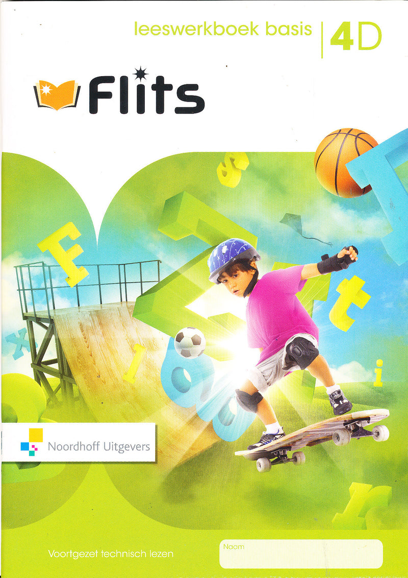 Flits Leeswerkboek basis 4D (per pak van 5)