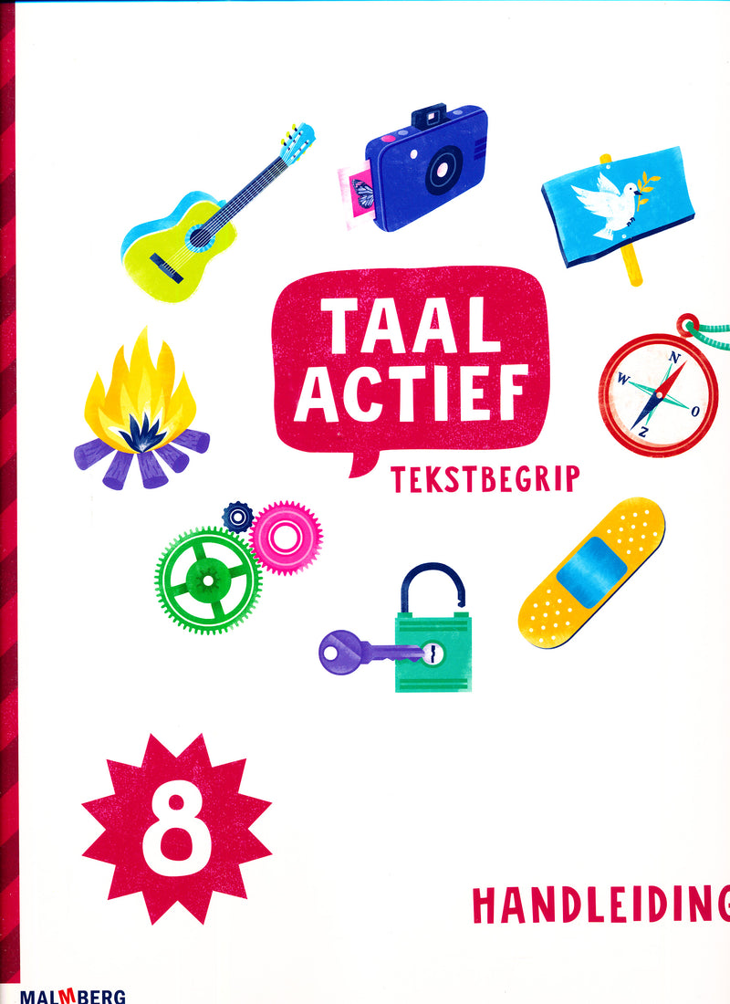 Taal Actief versie 5 Handleiding Tekstbegrip groep 8 compleet