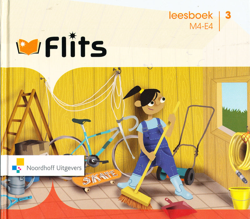 Flits Leesboek niveau M4/E4 deel 3