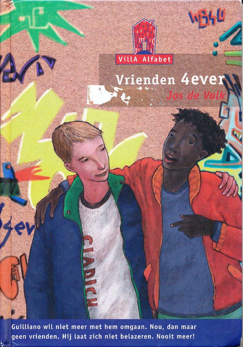 Villa Alfabet Leesboek Vrienden 4ever