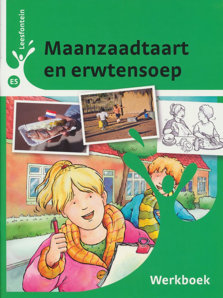 Leesfontein werkboek E5 Maanzaadtaart en erwtensoep (per stuk)