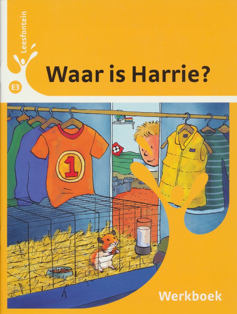 Leesfontein werkboek E3 Waar is Harrie? (per stuk)