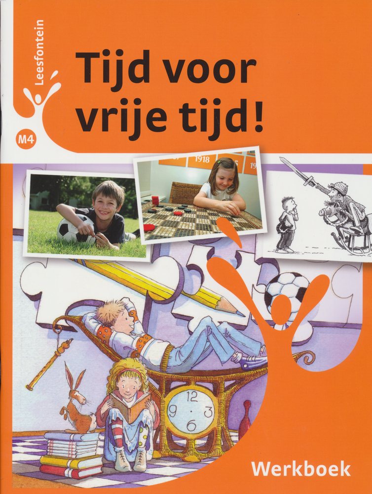 Leesfontein werkboek M4 Tijd voor vrije tijd! (per stuk)