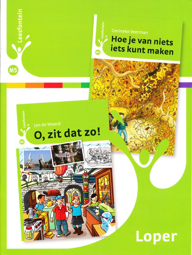 Leesfontein loper M5 Hoe je van niets iets .....  (per stuk)