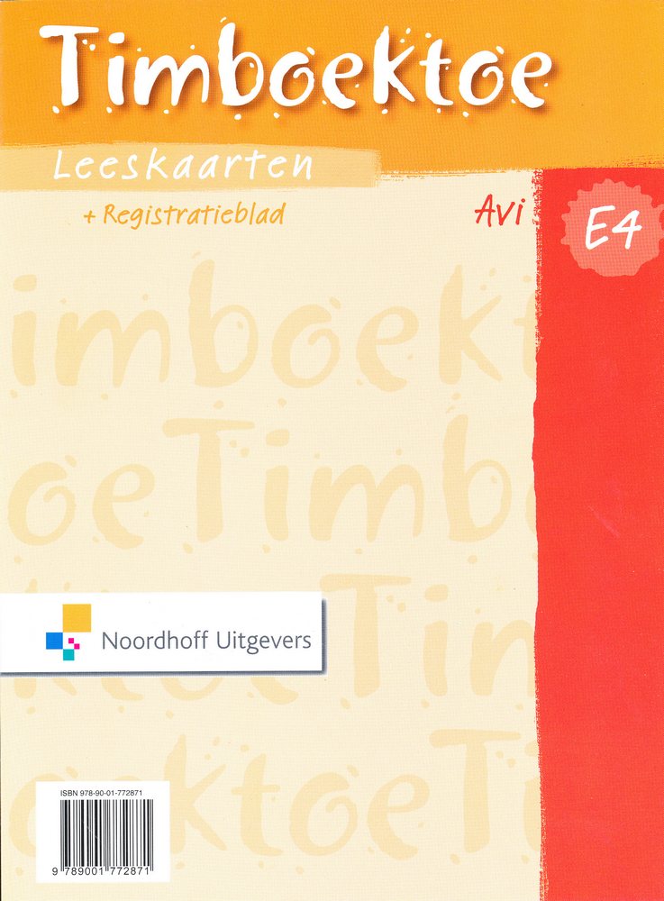Timboektoe Leeskaarten set E4